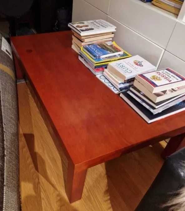 Mesa de centro em madeira de cerejeira