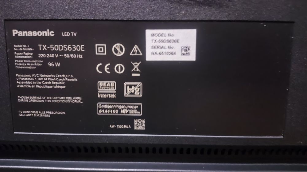 Panasonic 50DS630