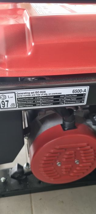 Gerador monofásico 5500W