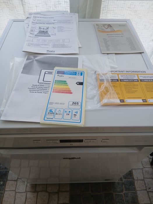 Maquina de lavar loiça whirlpool