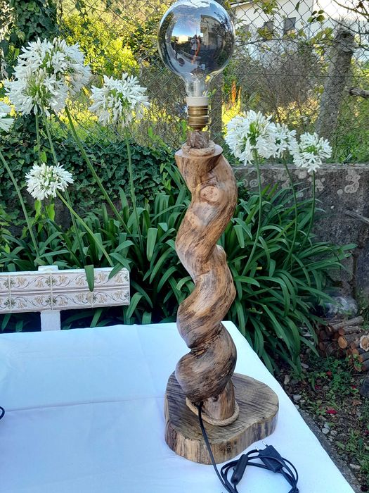 Porta velas em madeira  artesanais