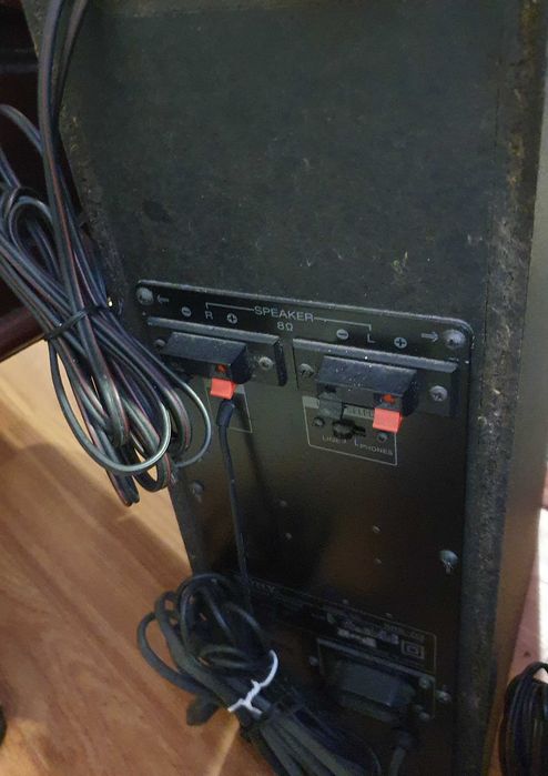 SONY SRS-D3 Hi-Fi Active Super Woofer Speaker System + 2 colunas