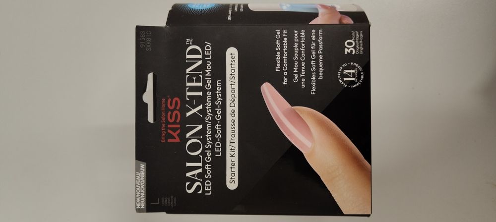 Kiss salon x-trend LED soft gel system paznokcie