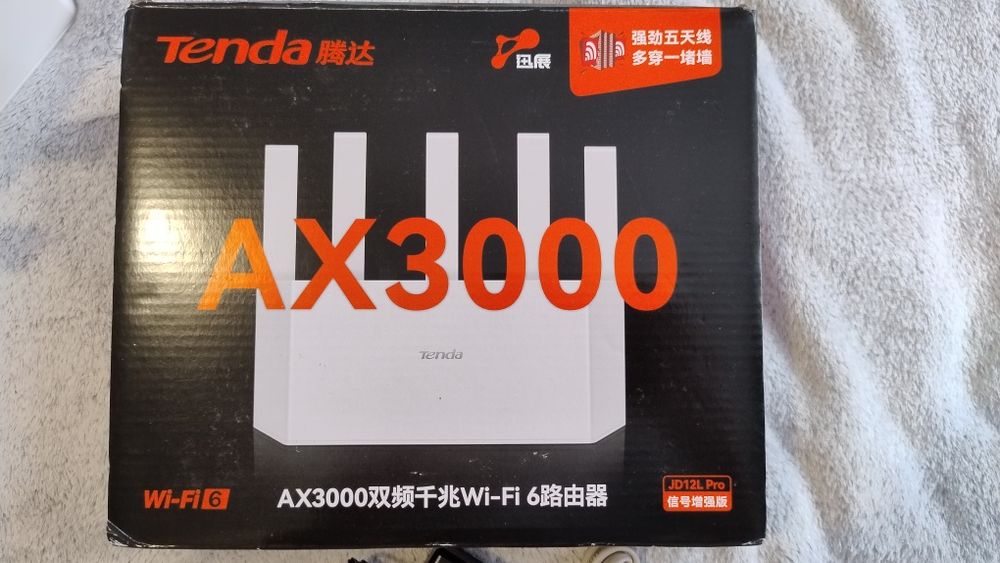 Роутер Tenda AX3000 WIFI6  під відновлення