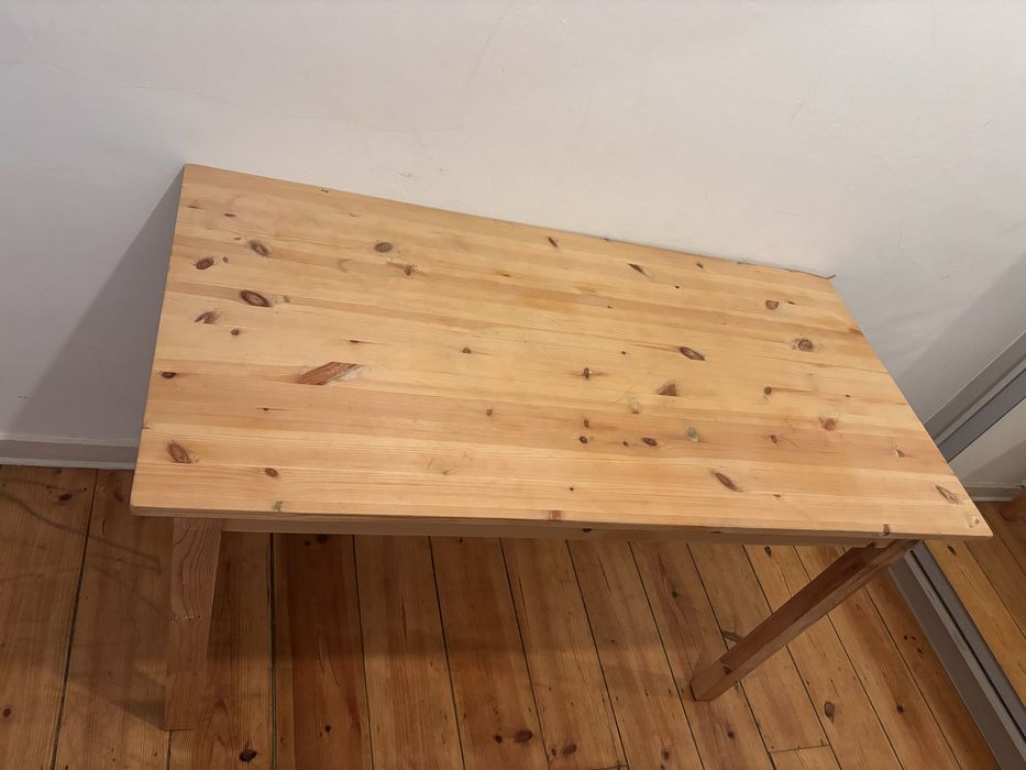 IKEA INGO Wooden Dining Table / Desk – Solid Pine