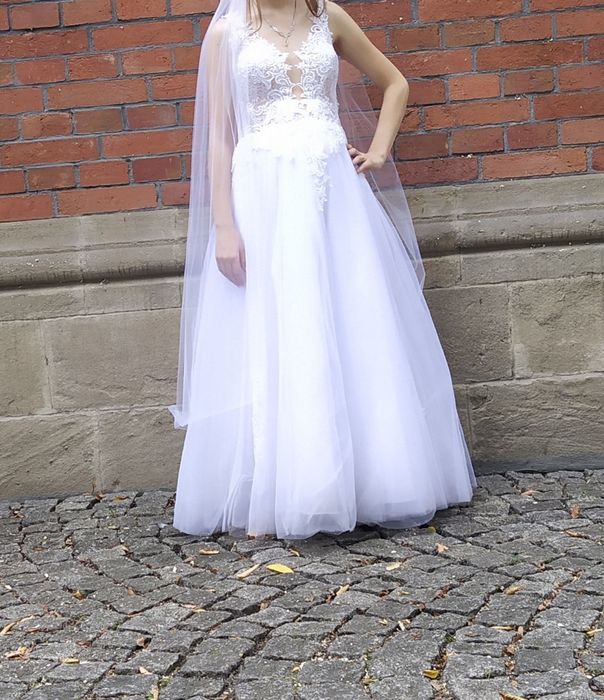 Śliczna suknia ślubna model Anastazja