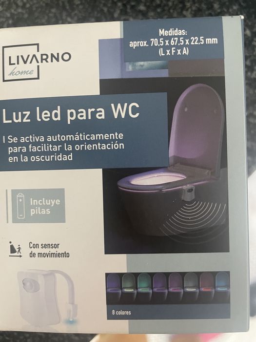 Sensor movimento  luz led