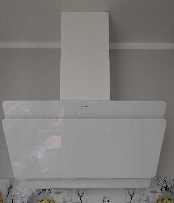 Włoski okap Faber model COCKTAIL WH A80 biały