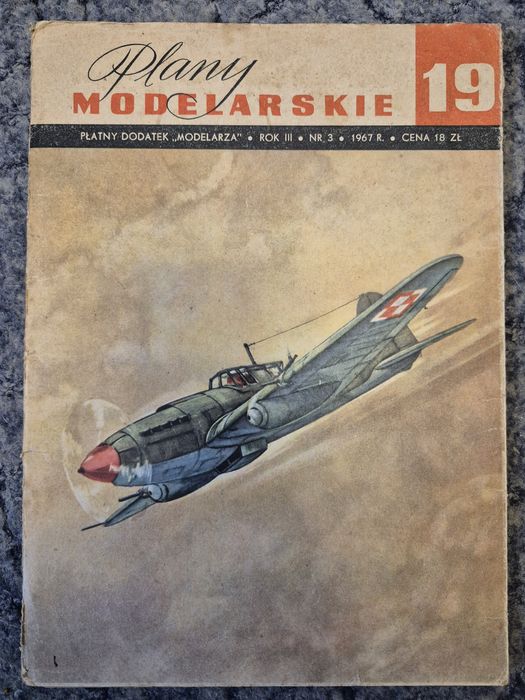 Plany Modelarskie nr 19 (3/1967) - niekompletne