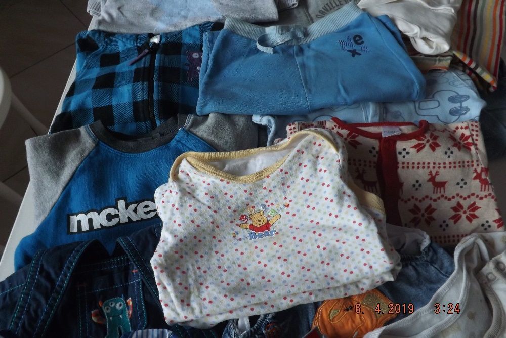 Paka ciuszków dla smyka 3-6 mcy super w tym firmówki 25 szt.