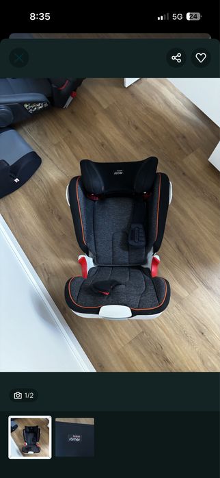 Fotelik samochodowy Britax Römer Kidfix XP SICT (15-36 kg) ISOFIX
