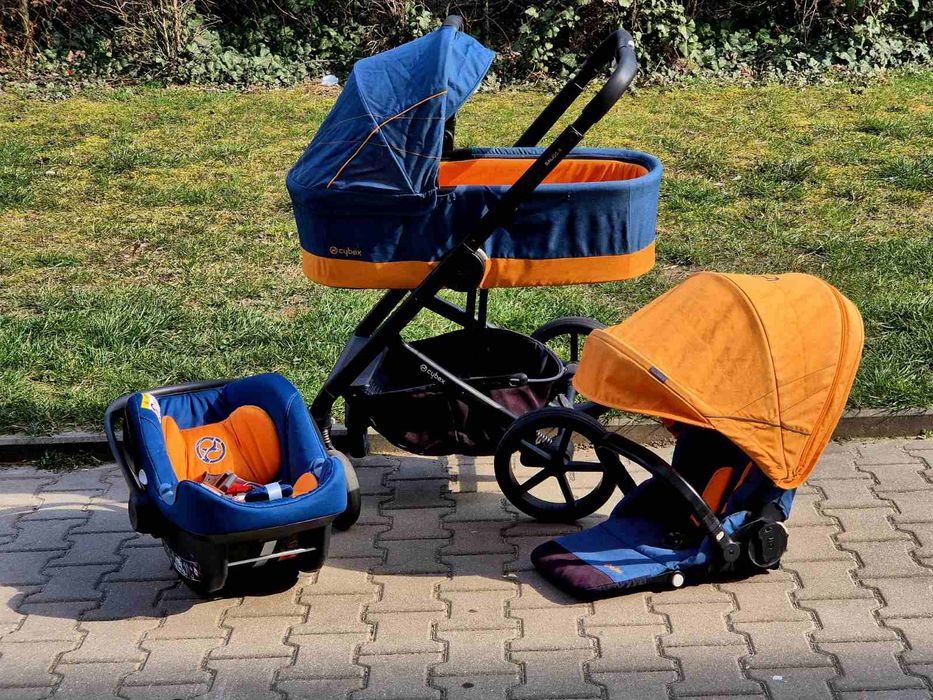 Wózek dziecięcy 3w1 Cybex balios S + gratisy