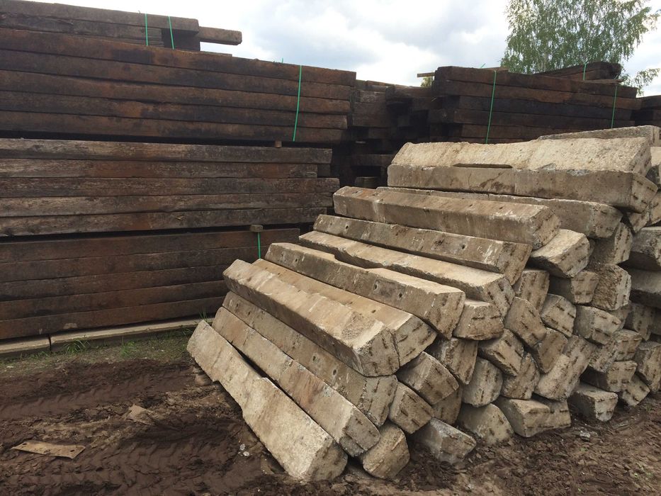 Podkład betonowy kolejowy płyta betonowa słupek