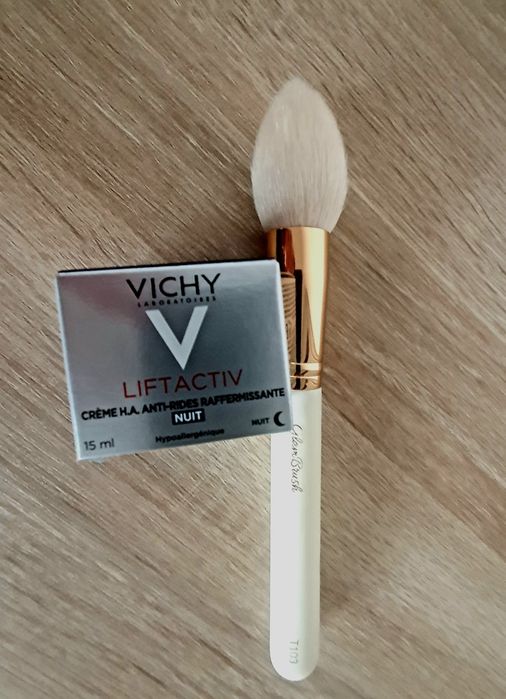 Pędzel Glamshop T103 + pędzel Life 05+ Vichy Liftactiv 15ml