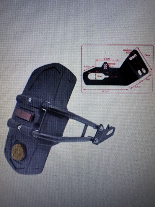 Guarda lamas para bmw suzuki kawasaki