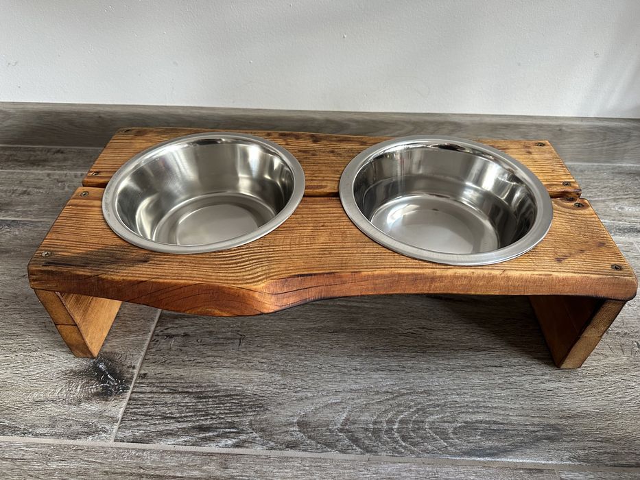 Stojak drewniany na miski 1,8l