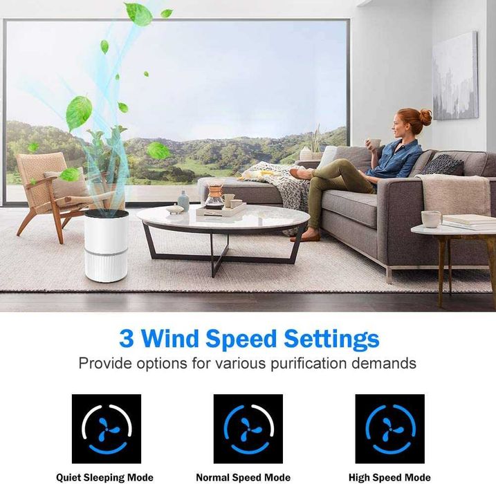 Purificador de ar com sistema de filtro