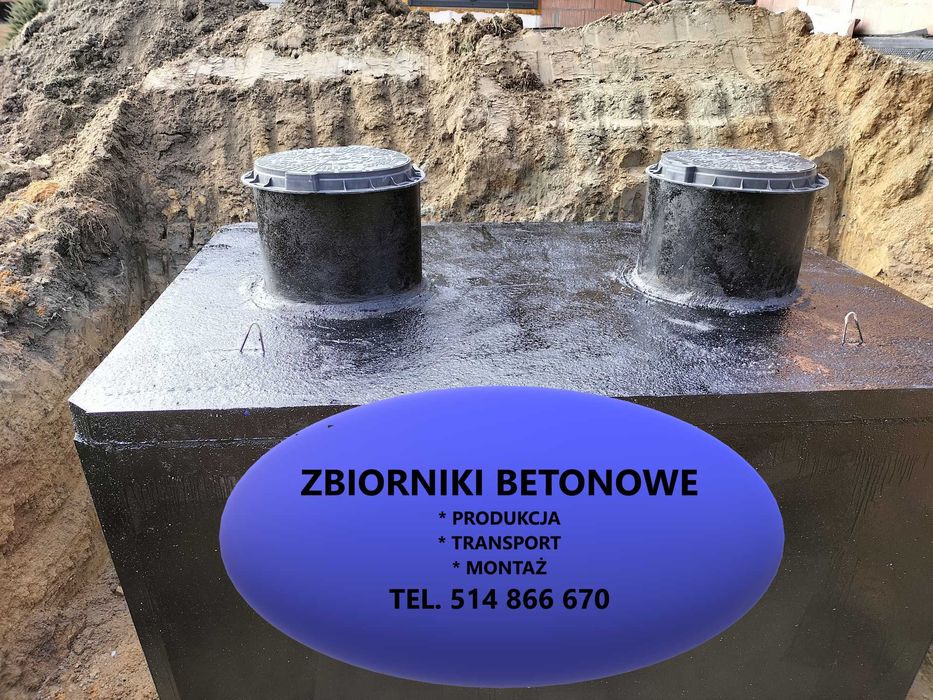 Zbiornik Betonowy Szambo Betonowe Szamba Zbiorniki Piwnica Piwniczka