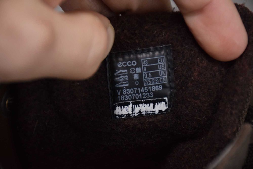 Ecco Urban Lifestyle Hydromax Gtx термоботи черевики зимові 43р/27.5см
