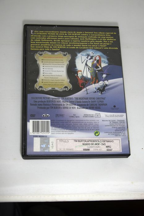 DVD The Nightmare Before Christmas Special Edition64585693885057122