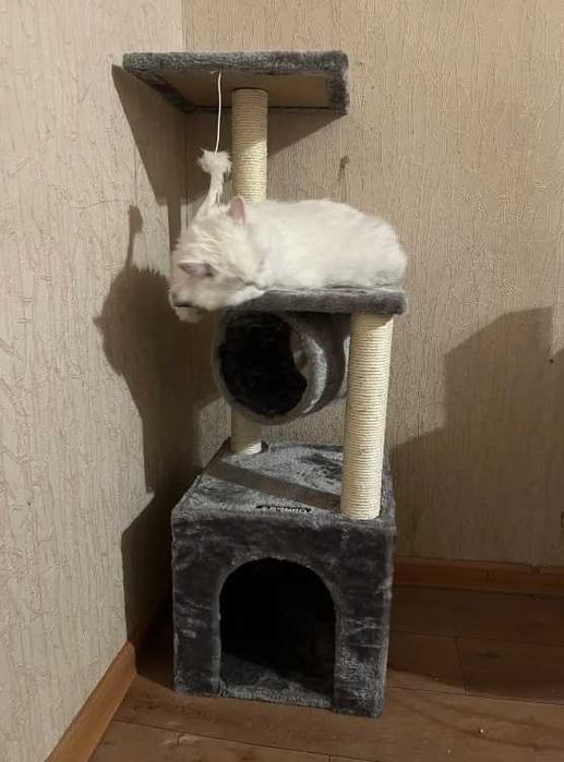 ‼️ Кігтеточка  будинок для котів Ігровий комплекс Когтеточка дряпалка игровой дом‼️