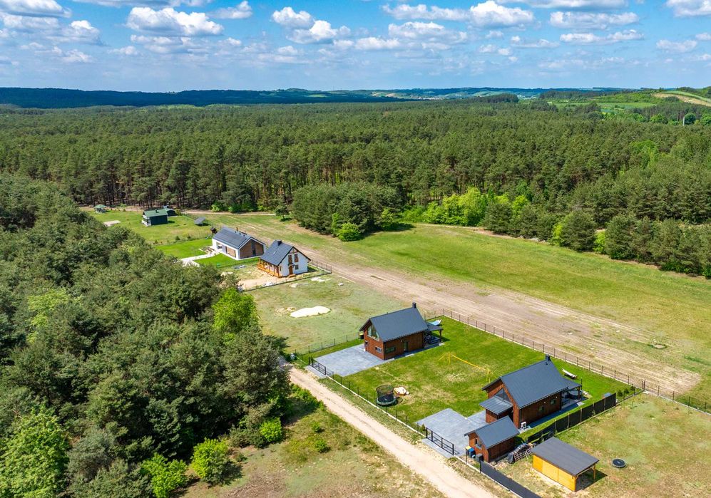 Domki Echo lasu, Zwierzyniec,  Roztocze, balia z jacuzzi, sauna