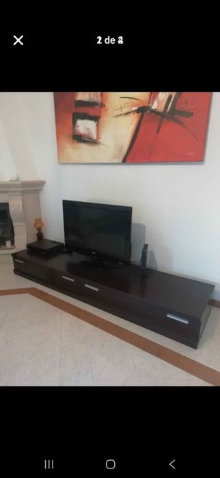 Móvel sala(castanho wengue)