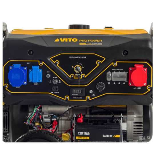 Gerador Monofásico | Trifásico 8.0KVA VIG80TDP VITO JL20