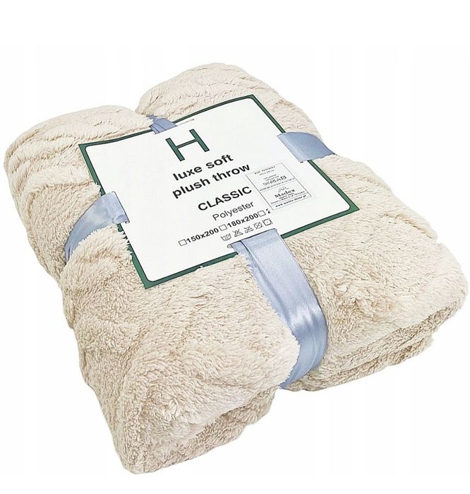 Koc narzuta pluszowy