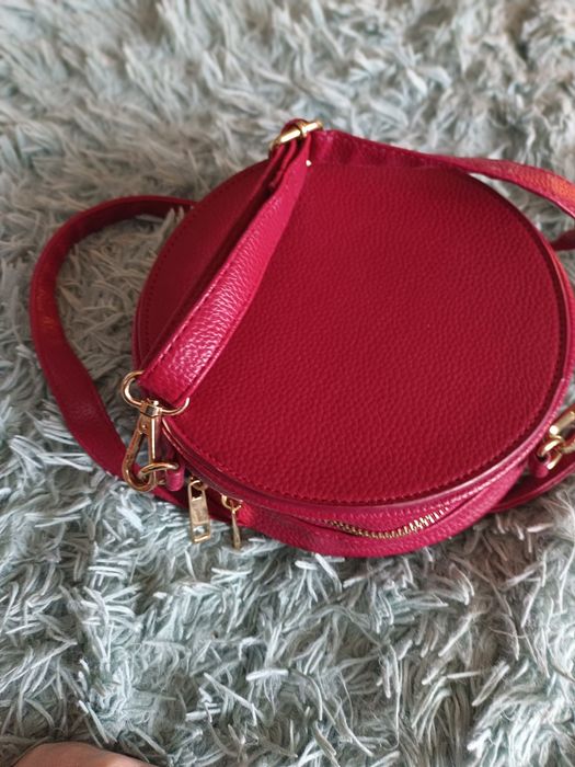 Czerwona mini torebka