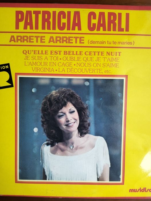 Disco de vinil LP Patricia Carli