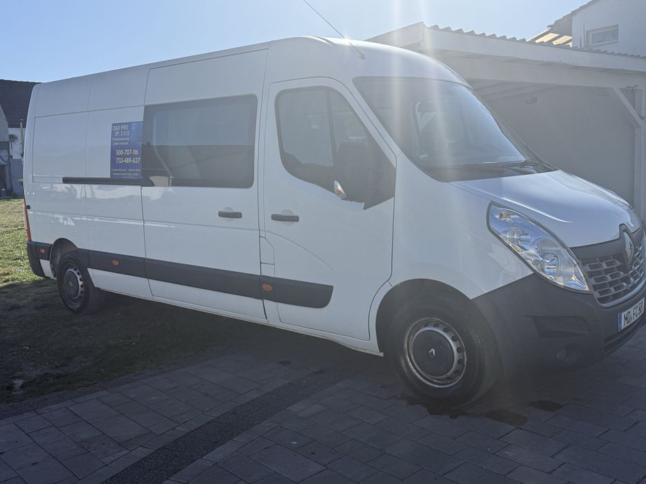 Renault Master Maxi !!!OKAZJA !!! brygadówka 7 osobowy 19r