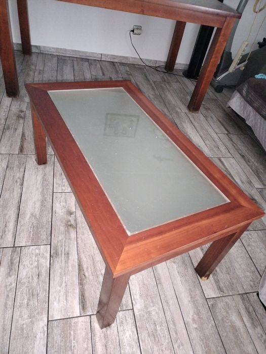 Mobília de sala castanha