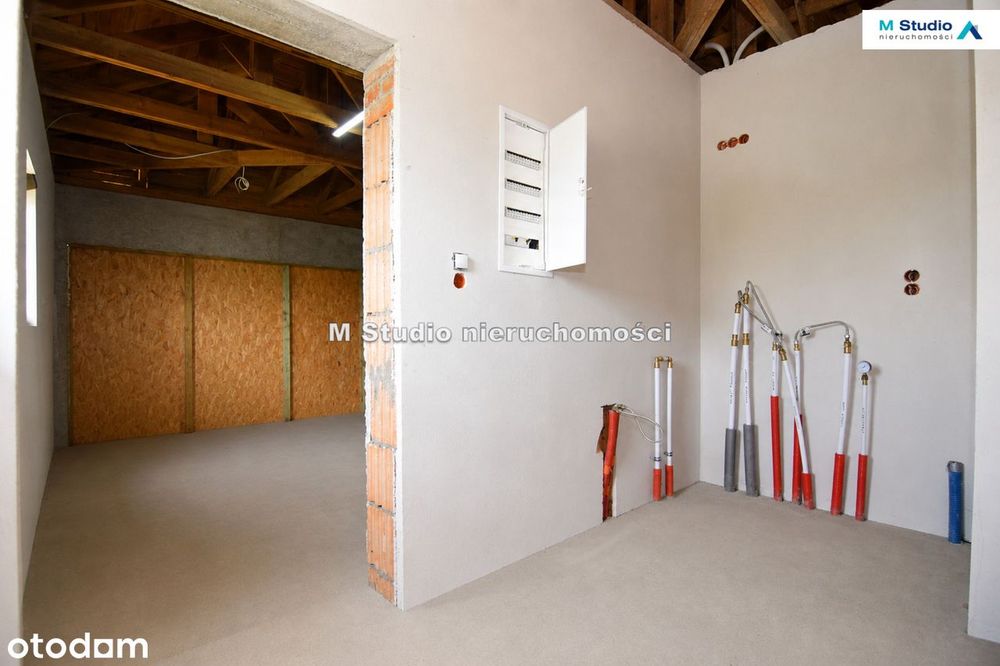 Parterowy 146m²/1299m² |Zaawansowana budowa |6 min do Mosiny Brodnicy