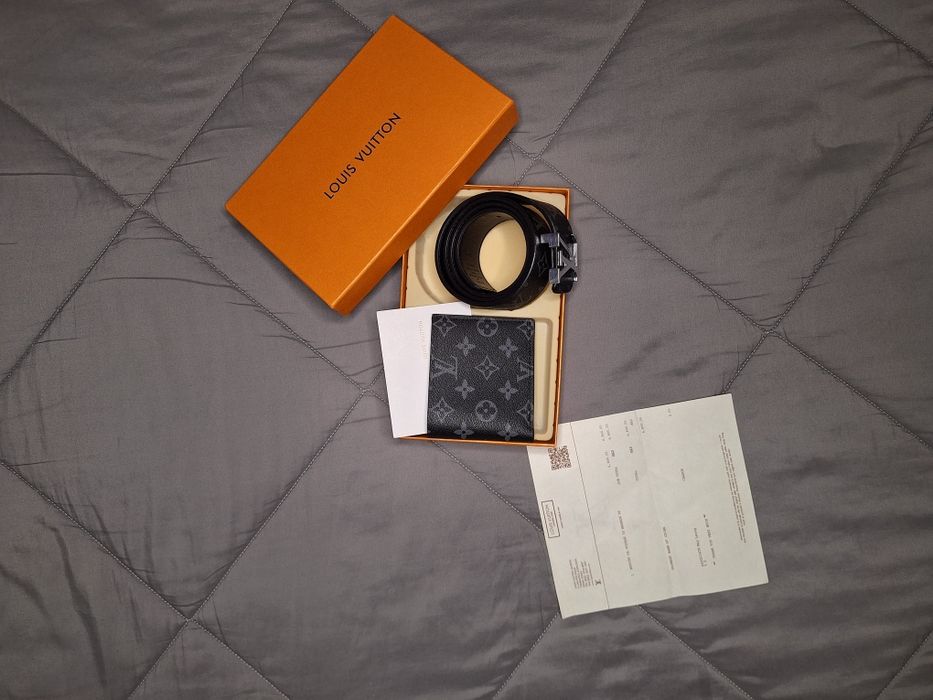 Cinto + Carteira Louis Vuitton Original  | Luxo & Estilo