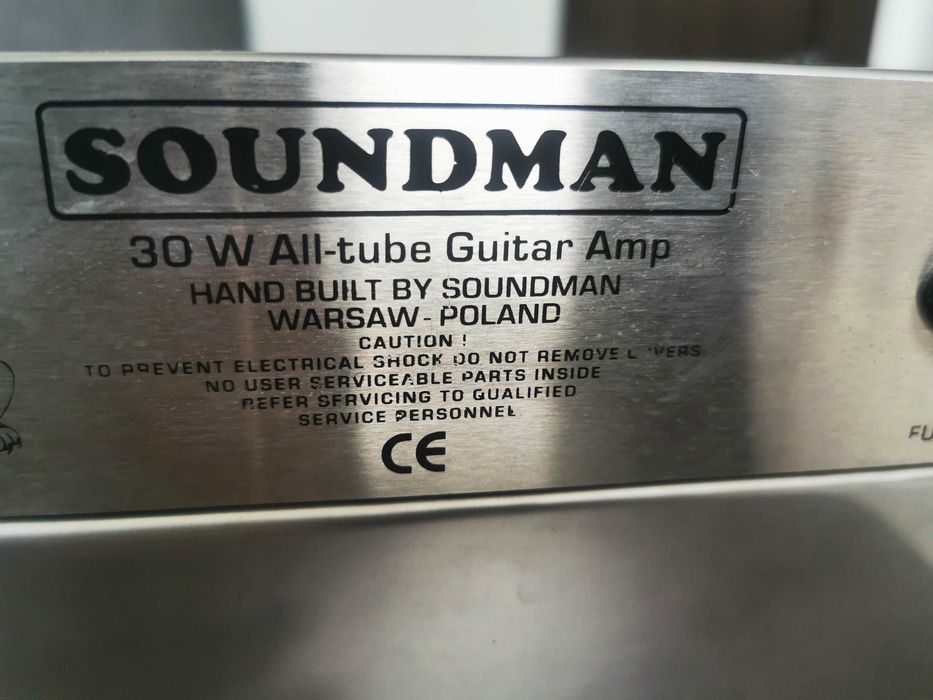 wzmacniacz gitarowy lampowy Soundman 30W