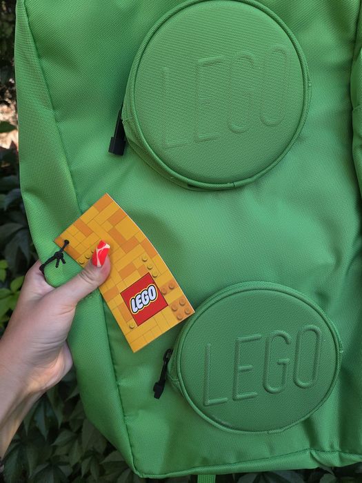 Plecak do szkoły tornister LEGO zielony