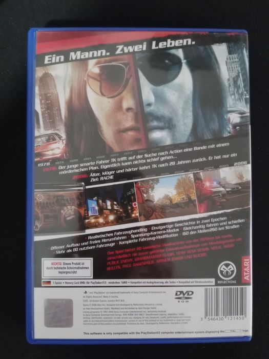 Jogo para Ps2 "Driver Paralel Lines"