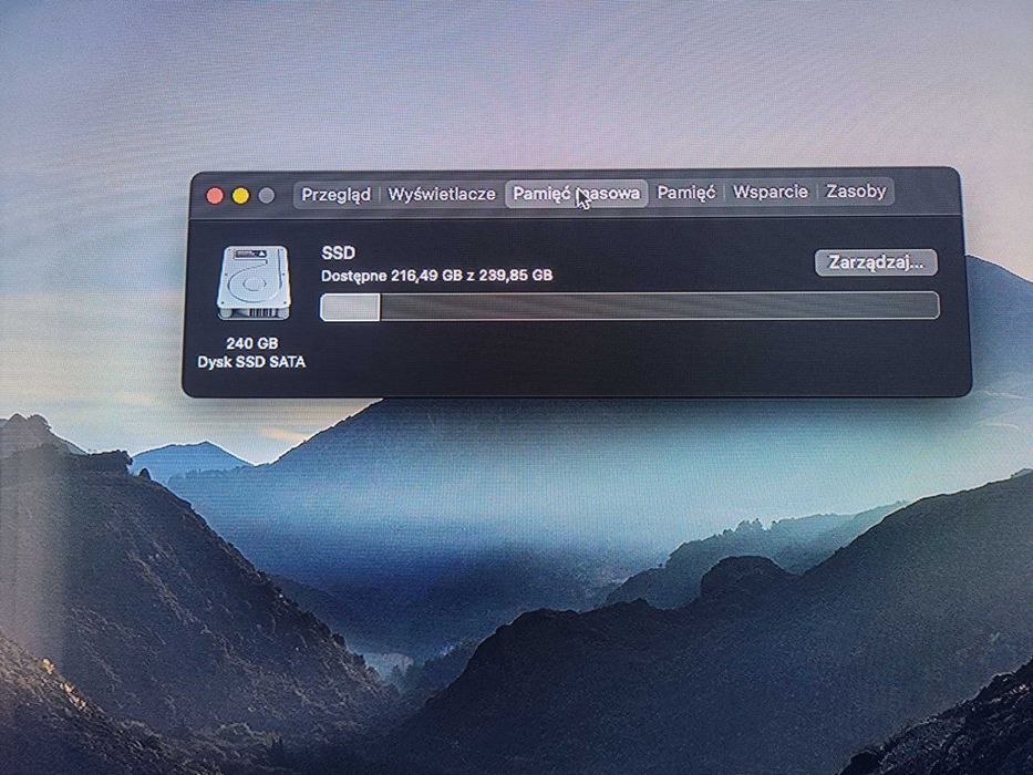 Komputer Apple Mac Mini OsMonterey (Patcher) ssd 240gb 6gb ram ddr3