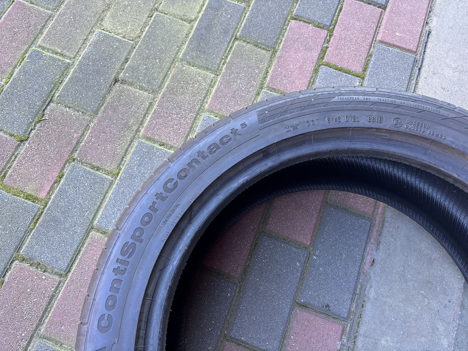 Pojedyncza sztuka Continental ContiSportContact 5 245/45 R19 r2018 5mm