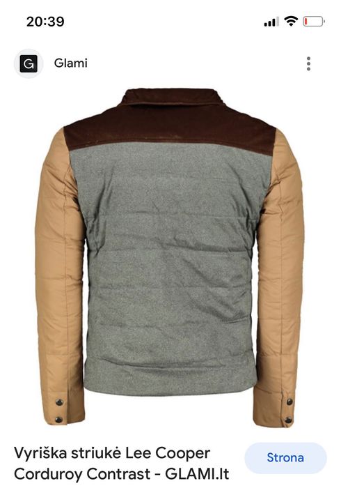 Kurtka chłopięca Lee Cooper