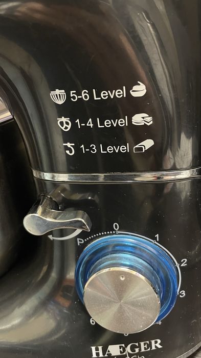 Кухонний комбайн Haeger HG-6668 міксер тістоміс планетарний