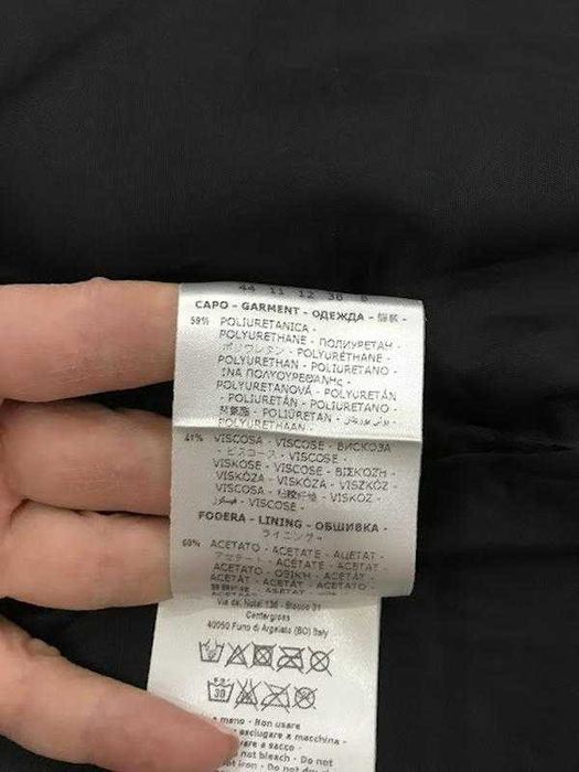 Юбка эко кожа р. М,  Италия / крута стильна чорна спідниця екошкіра