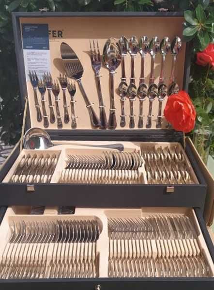 Faqueiro em Inox – 130 Peças com excelente qualidade