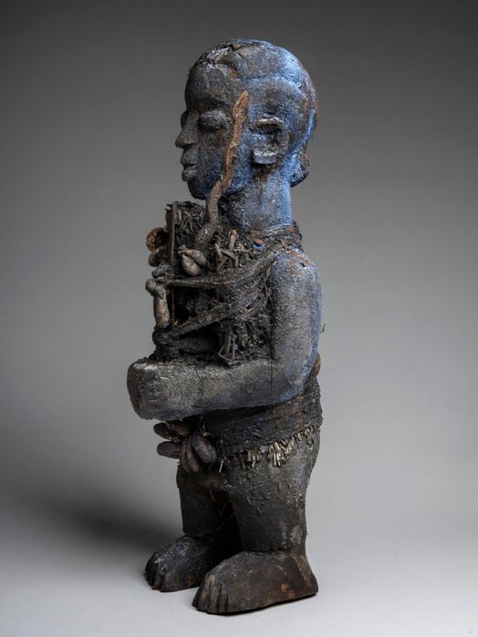 Fetysz Vaudou (Vodun) Fon - Benin / Togo. Okres: ok. 1960–1970 / duża