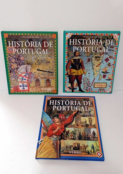 História de Portugal - volume 1, 2 e 3