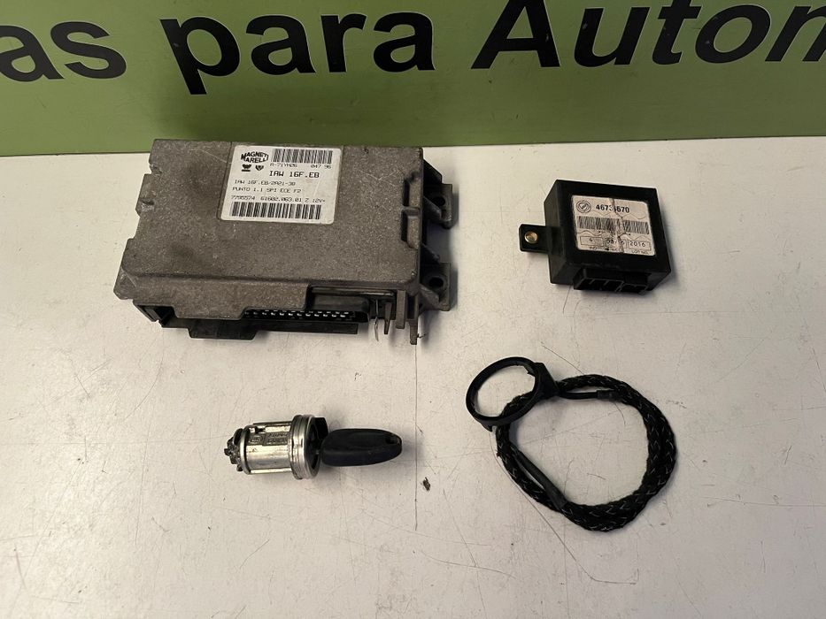 Fiat Punto 1.1 - Conjunto de ignição imobilizador - Z683