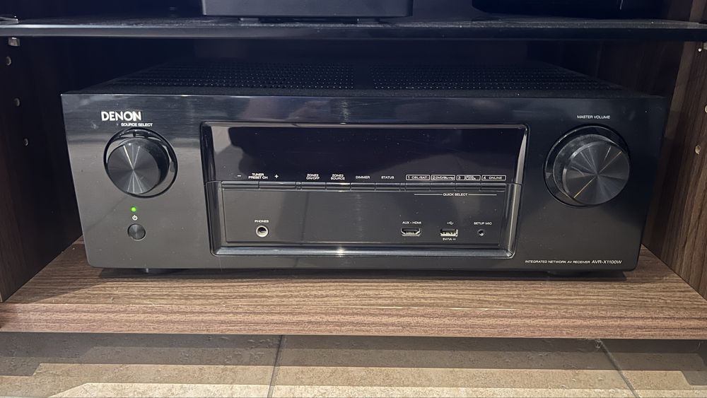 Denon Avr-x1100W i glosniki Maudio HRS-85