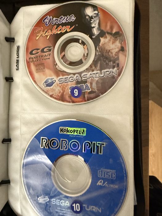 Lote 10 Jogos Originais Sega Saturn PAL – Dragon Ball Z, X-Men, Fighters Megamix ,etc