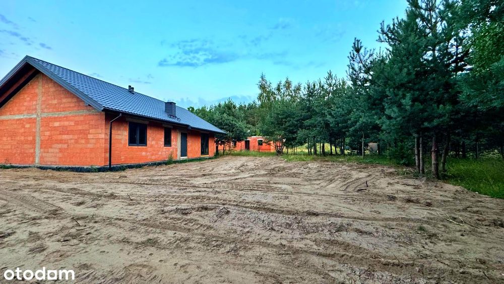 NOWY DOM 100 m² | 30 MIN OD ŁODZI | LAS | DZIAŁKA 1200 m²